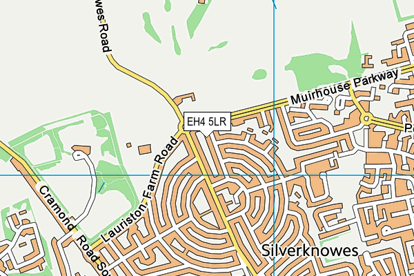 EH4 5LR map - OS VectorMap District (Ordnance Survey) EH4 5LR map - OS VectorMap District (Ordnance Survey)