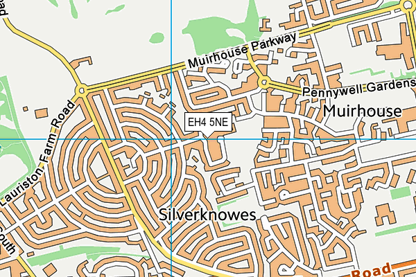 EH4 5NE map - OS VectorMap District (Ordnance Survey) EH4 5NE map - OS VectorMap District (Ordnance Survey)