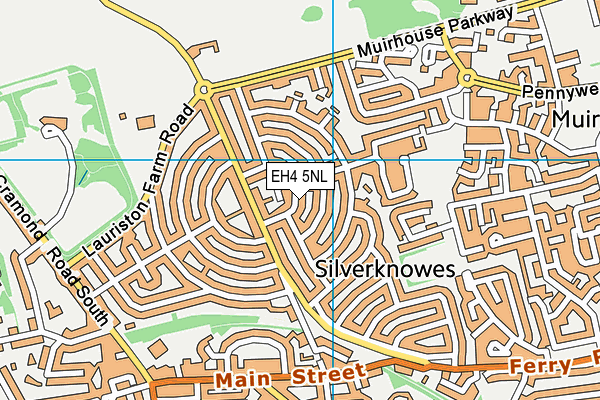 EH4 5NL map - OS VectorMap District (Ordnance Survey) EH4 5NL map - OS VectorMap District (Ordnance Survey)