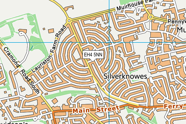 EH4 5NN map - OS VectorMap District (Ordnance Survey) EH4 5NN map - OS VectorMap District (Ordnance Survey)