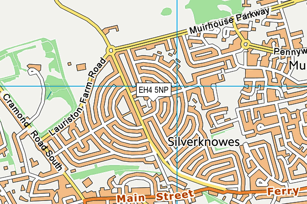 EH4 5NP map - OS VectorMap District (Ordnance Survey) EH4 5NP map - OS VectorMap District (Ordnance Survey)