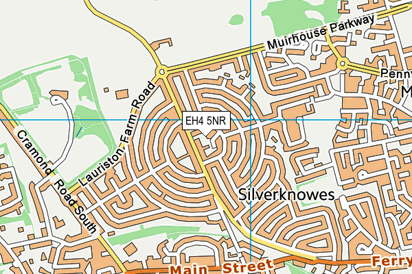 EH4 5NR map - OS VectorMap District (Ordnance Survey) EH4 5NR map - OS VectorMap District (Ordnance Survey)