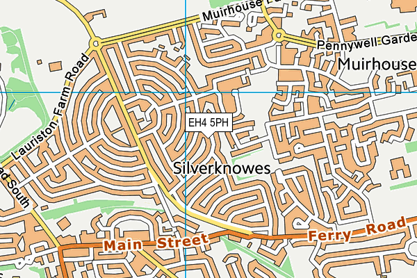 EH4 5PH map - OS VectorMap District (Ordnance Survey) EH4 5PH map - OS VectorMap District (Ordnance Survey)