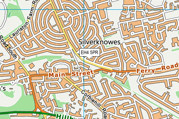 EH4 5PR map - OS VectorMap District (Ordnance Survey) EH4 5PR map - OS VectorMap District (Ordnance Survey)