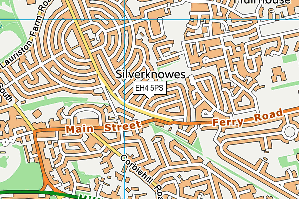 EH4 5PS map - OS VectorMap District (Ordnance Survey) EH4 5PS map - OS VectorMap District (Ordnance Survey)