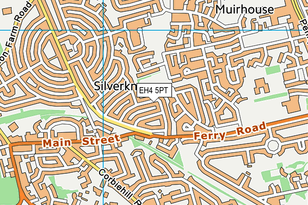 EH4 5PT map - OS VectorMap District (Ordnance Survey) EH4 5PT map - OS VectorMap District (Ordnance Survey)