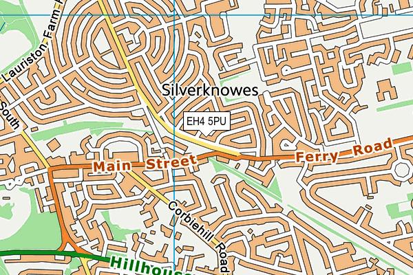 EH4 5PU map - OS VectorMap District (Ordnance Survey) EH4 5PU map - OS VectorMap District (Ordnance Survey)