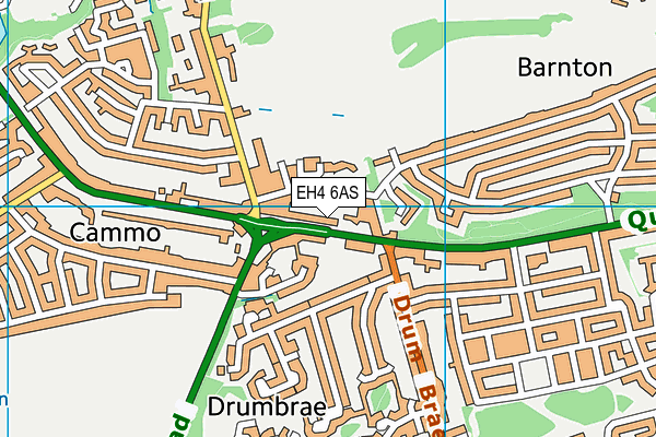 EH4 6AS map - OS VectorMap District (Ordnance Survey) EH4 6AS map - OS VectorMap District (Ordnance Survey)