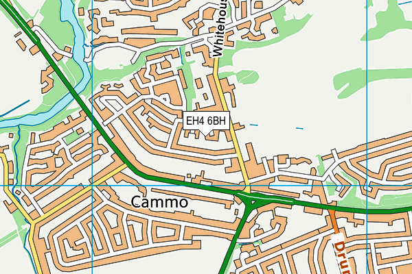 EH4 6BH map - OS VectorMap District (Ordnance Survey) EH4 6BH map - OS VectorMap District (Ordnance Survey)