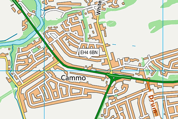 EH4 6BN map - OS VectorMap District (Ordnance Survey) EH4 6BN map - OS VectorMap District (Ordnance Survey)