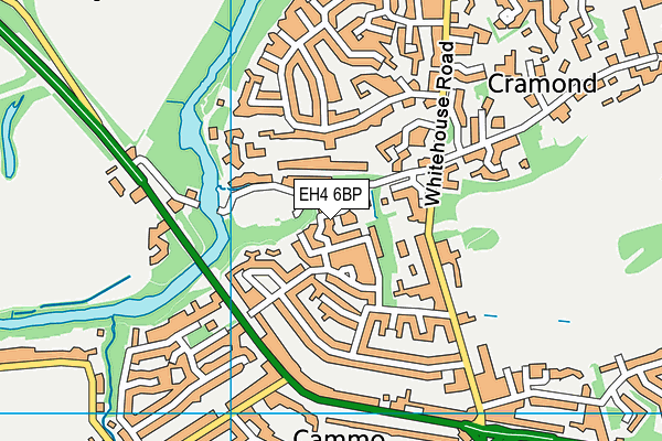 EH4 6BP map - OS VectorMap District (Ordnance Survey) EH4 6BP map - OS VectorMap District (Ordnance Survey)