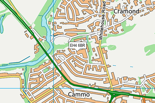 EH4 6BR map - OS VectorMap District (Ordnance Survey) EH4 6BR map - OS VectorMap District (Ordnance Survey)