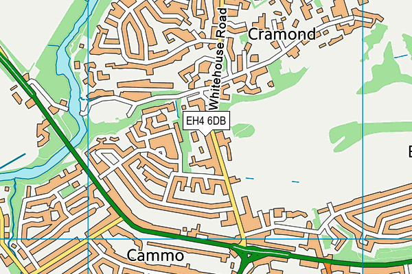 EH4 6DB map - OS VectorMap District (Ordnance Survey) EH4 6DB map - OS VectorMap District (Ordnance Survey)