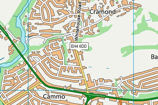 EH4 6DD map - OS VectorMap District (Ordnance Survey) EH4 6DD map - OS VectorMap District (Ordnance Survey)