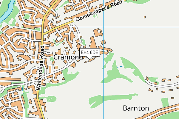 EH4 6DE map - OS VectorMap District (Ordnance Survey) EH4 6DE map - OS VectorMap District (Ordnance Survey)