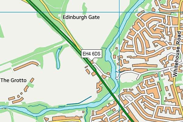 EH4 6DS map - OS VectorMap District (Ordnance Survey) EH4 6DS map - OS VectorMap District (Ordnance Survey)