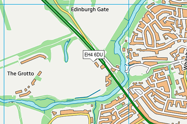 EH4 6DU map - OS VectorMap District (Ordnance Survey) EH4 6DU map - OS VectorMap District (Ordnance Survey)