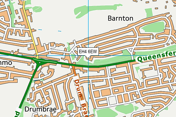 EH4 6EW map - OS VectorMap District (Ordnance Survey) EH4 6EW map - OS VectorMap District (Ordnance Survey)