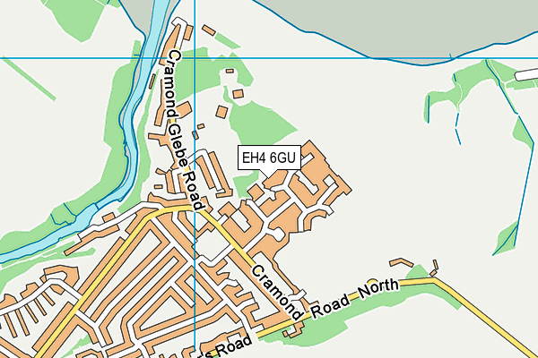 EH4 6GU map - OS VectorMap District (Ordnance Survey) EH4 6GU map - OS VectorMap District (Ordnance Survey)