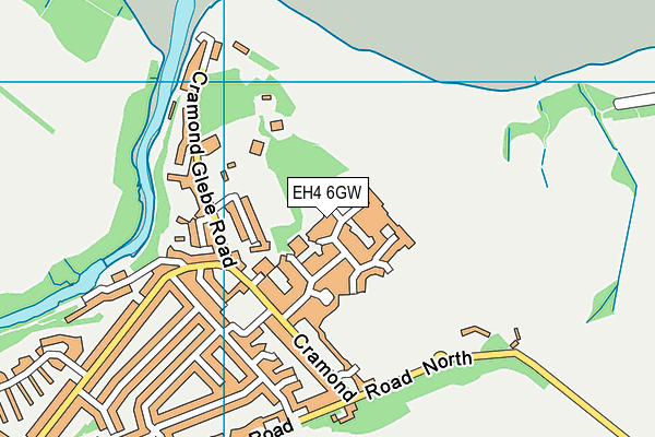 EH4 6GW map - OS VectorMap District (Ordnance Survey) EH4 6GW map - OS VectorMap District (Ordnance Survey)