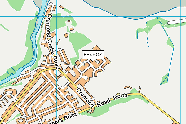 EH4 6GZ map - OS VectorMap District (Ordnance Survey) EH4 6GZ map - OS VectorMap District (Ordnance Survey)