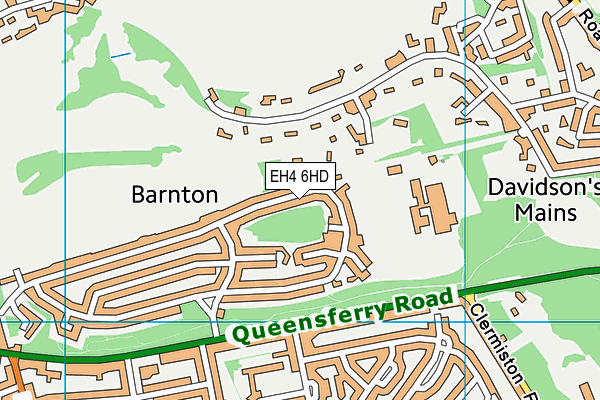 EH4 6HD map - OS VectorMap District (Ordnance Survey) EH4 6HD map - OS VectorMap District (Ordnance Survey)