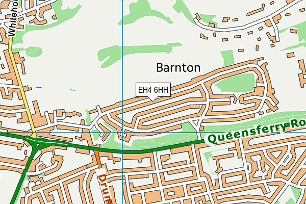 EH4 6HH map - OS VectorMap District (Ordnance Survey) EH4 6HH map - OS VectorMap District (Ordnance Survey)
