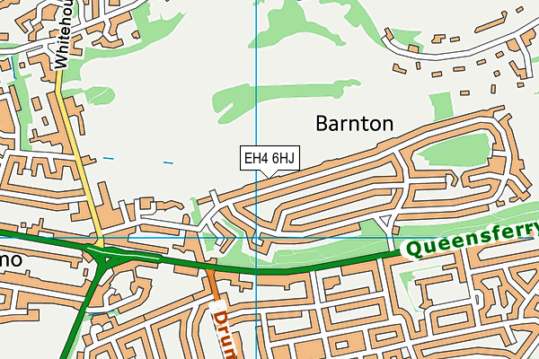 EH4 6HJ map - OS VectorMap District (Ordnance Survey) EH4 6HJ map - OS VectorMap District (Ordnance Survey)