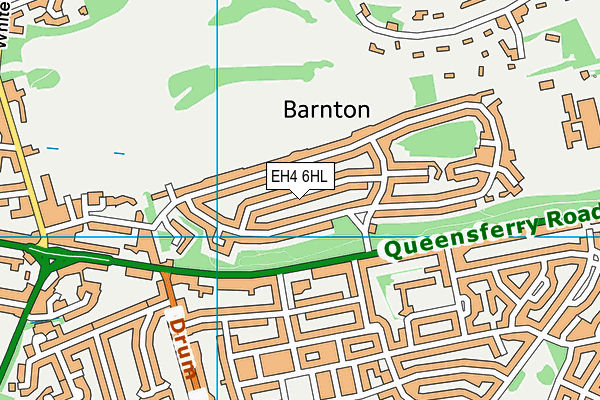 EH4 6HL map - OS VectorMap District (Ordnance Survey) EH4 6HL map - OS VectorMap District (Ordnance Survey)