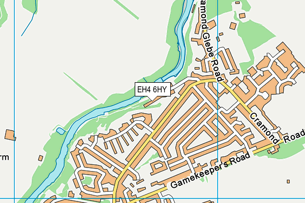 EH4 6HY map - OS VectorMap District (Ordnance Survey) EH4 6HY map - OS VectorMap District (Ordnance Survey)