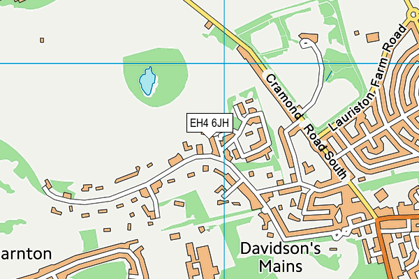 EH4 6JH map - OS VectorMap District (Ordnance Survey) EH4 6JH map - OS VectorMap District (Ordnance Survey)