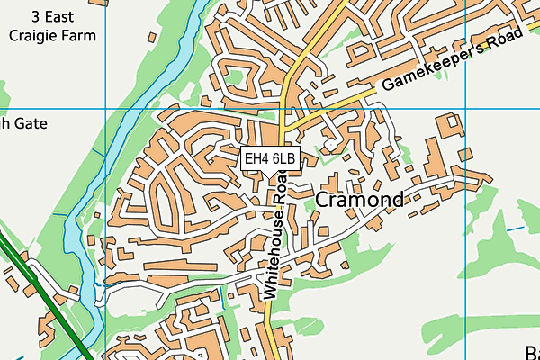 EH4 6LB map - OS VectorMap District (Ordnance Survey) EH4 6LB map - OS VectorMap District (Ordnance Survey)