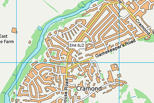 EH4 6LD map - OS VectorMap District (Ordnance Survey) EH4 6LD map - OS VectorMap District (Ordnance Survey)