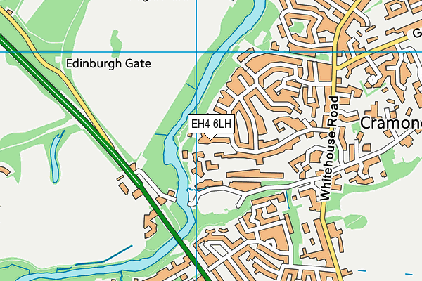 EH4 6LH map - OS VectorMap District (Ordnance Survey) EH4 6LH map - OS VectorMap District (Ordnance Survey)