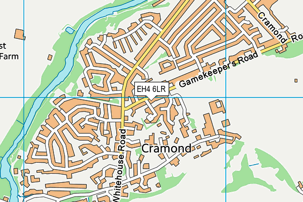 EH4 6LR map - OS VectorMap District (Ordnance Survey) EH4 6LR map - OS VectorMap District (Ordnance Survey)