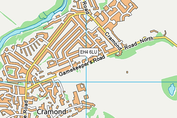 EH4 6LU map - OS VectorMap District (Ordnance Survey) EH4 6LU map - OS VectorMap District (Ordnance Survey)