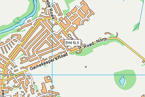EH4 6LX map - OS VectorMap District (Ordnance Survey) EH4 6LX map - OS VectorMap District (Ordnance Survey)