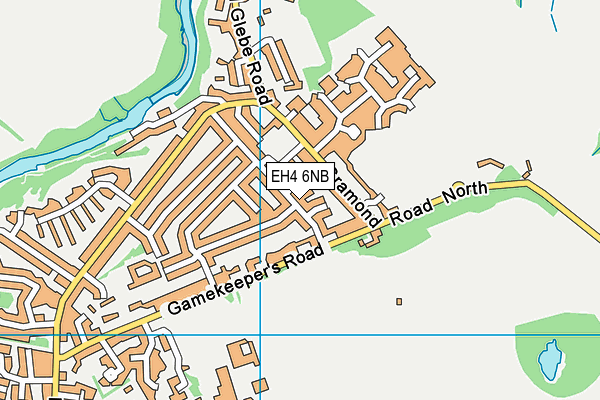 EH4 6NB map - OS VectorMap District (Ordnance Survey) EH4 6NB map - OS VectorMap District (Ordnance Survey)