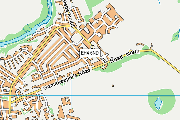 EH4 6ND map - OS VectorMap District (Ordnance Survey) EH4 6ND map - OS VectorMap District (Ordnance Survey)