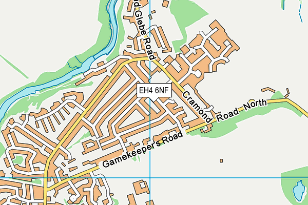 EH4 6NF map - OS VectorMap District (Ordnance Survey) EH4 6NF map - OS VectorMap District (Ordnance Survey)