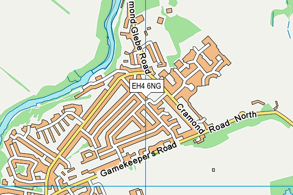 EH4 6NG map - OS VectorMap District (Ordnance Survey) EH4 6NG map - OS VectorMap District (Ordnance Survey)