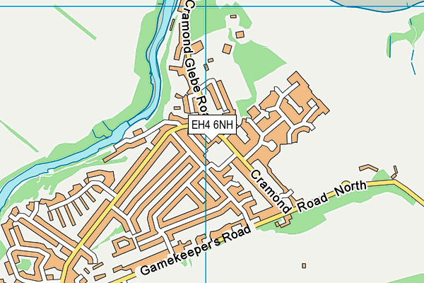 EH4 6NH map - OS VectorMap District (Ordnance Survey) EH4 6NH map - OS VectorMap District (Ordnance Survey)