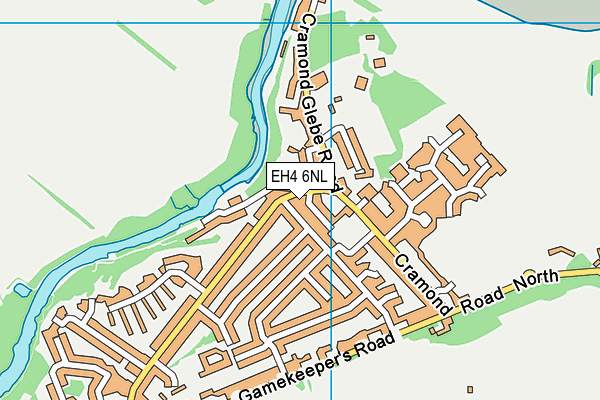 EH4 6NL map - OS VectorMap District (Ordnance Survey) EH4 6NL map - OS VectorMap District (Ordnance Survey)
