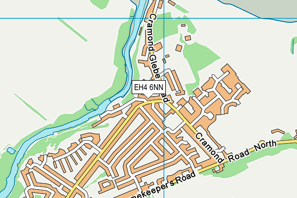 EH4 6NN map - OS VectorMap District (Ordnance Survey) EH4 6NN map - OS VectorMap District (Ordnance Survey)