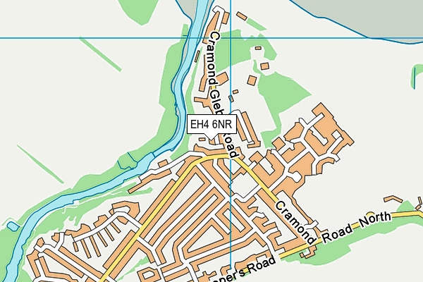EH4 6NR map - OS VectorMap District (Ordnance Survey) EH4 6NR map - OS VectorMap District (Ordnance Survey)