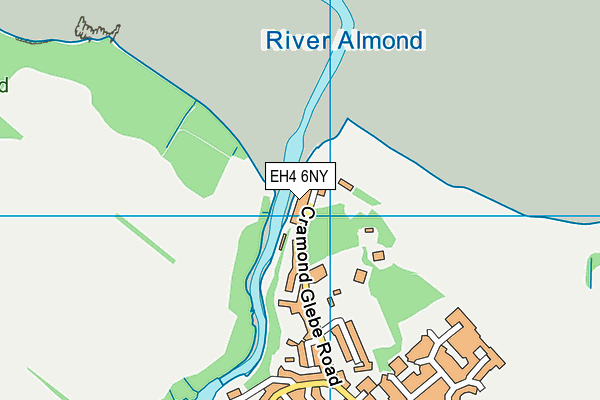 EH4 6NY map - OS VectorMap District (Ordnance Survey) EH4 6NY map - OS VectorMap District (Ordnance Survey)