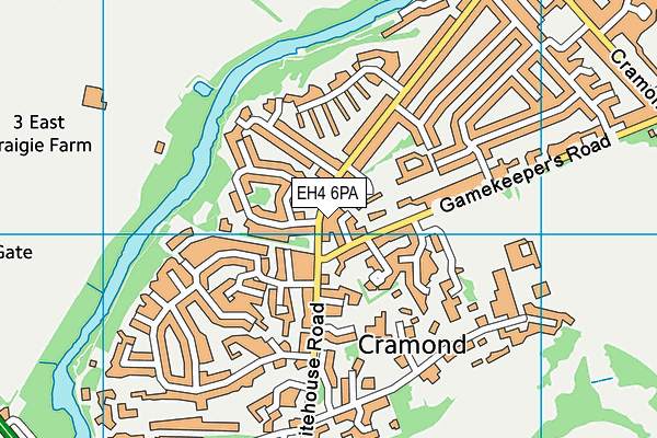 EH4 6PA map - OS VectorMap District (Ordnance Survey) EH4 6PA map - OS VectorMap District (Ordnance Survey)