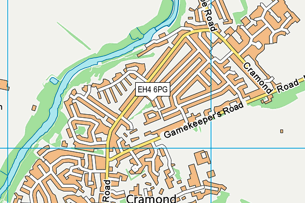 EH4 6PG map - OS VectorMap District (Ordnance Survey) EH4 6PG map - OS VectorMap District (Ordnance Survey)