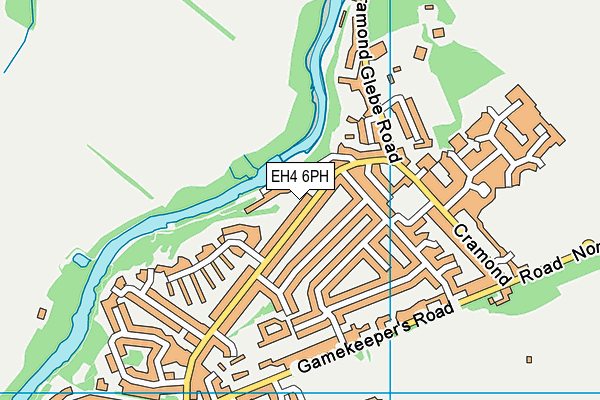 EH4 6PH map - OS VectorMap District (Ordnance Survey) EH4 6PH map - OS VectorMap District (Ordnance Survey)