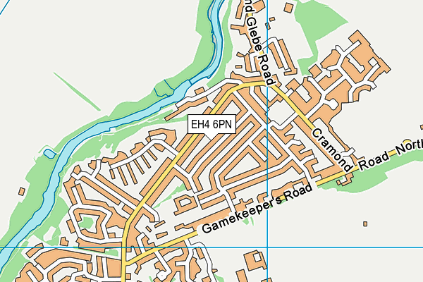 EH4 6PN map - OS VectorMap District (Ordnance Survey) EH4 6PN map - OS VectorMap District (Ordnance Survey)